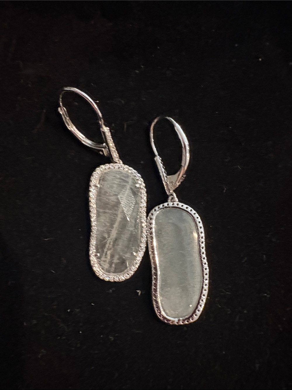 Nadri Silver earrings